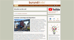 Desktop Screenshot of burundikids.org