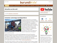 Tablet Screenshot of burundikids.org