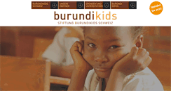 Desktop Screenshot of burundikids.ch